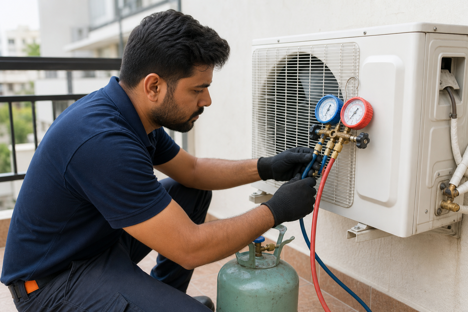 AC Gas Refill