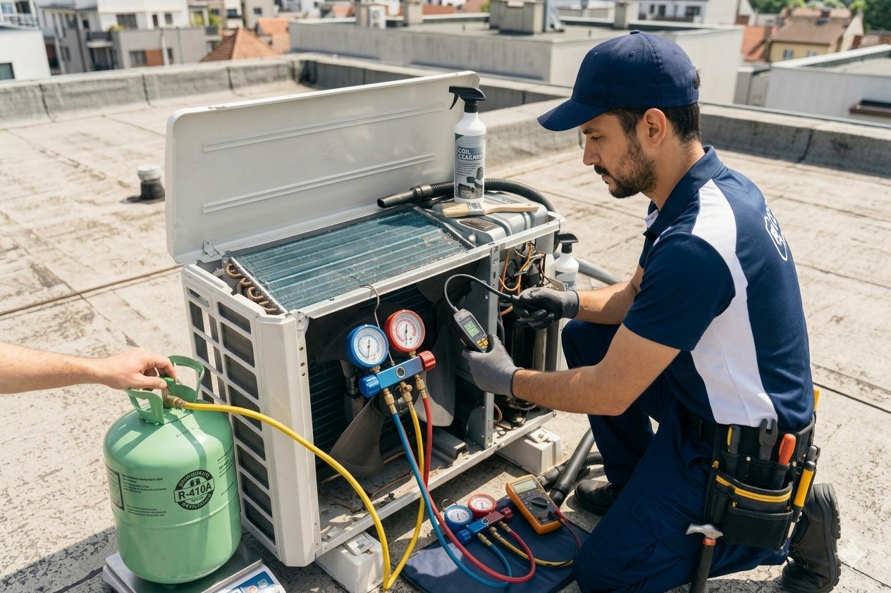 AC Gas Refill